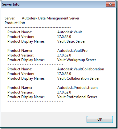 Autodesk Developer Blog : Vault API: Getting information about the ...