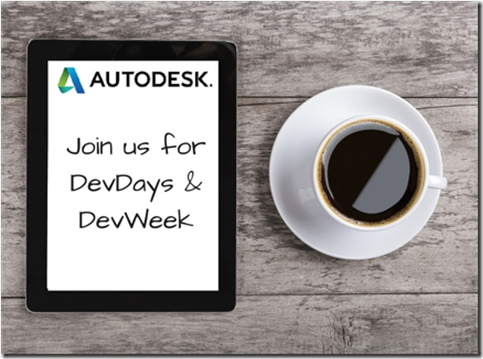 Autodesk Developer Blog : Coding week! DevDays, DevHack and Accelerator