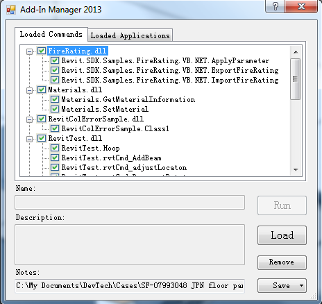 Autodesk Developer Blog : Revit API 入門 その3