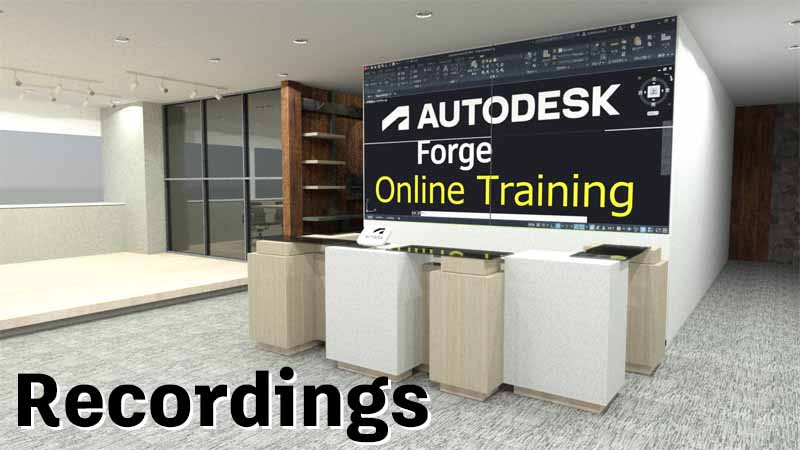 Autodesk Developer Blog : Forge Online Training – 3-legged Viewing 収録公開