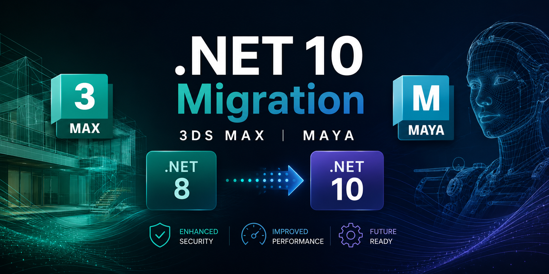 Microsoft .NET 10 Updates for Autodesk 3ds Max and Maya